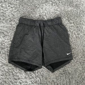 Dark gray nike shorts